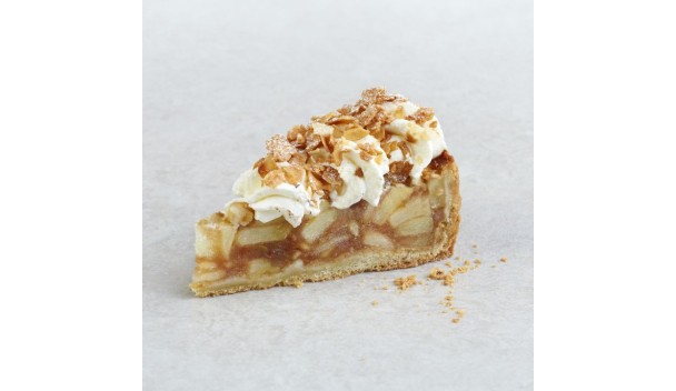 Appelpunt met slagroom